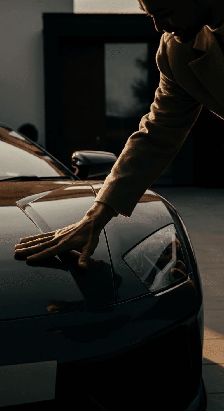 Man And A Car